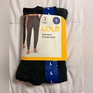 Lole Ladies Lounge Pants Jogger 2 Pack Size L (sz 12) NEW